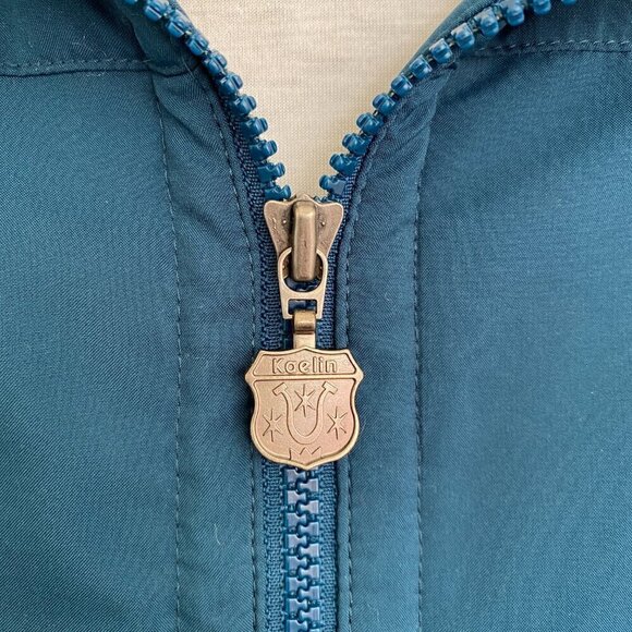 VINTAGE Kaelin Teal Windbreaker - Picture 4 of 6